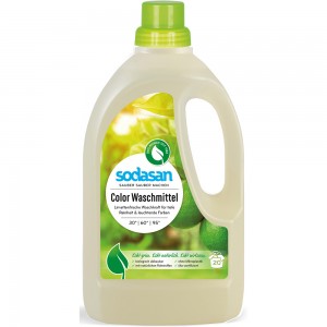 Detergent lichid pentru rufe colorate cu lime Sodasan