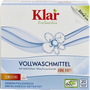 Detergent pentru rufe cu nuci de sapun fara parfum Klar