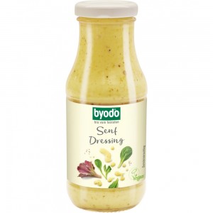 Dressing cu mustar pentru salate bio Byodo