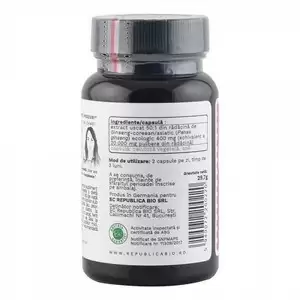 Ginseng Panax extract 50:1, 60 capsule bio Republica bio