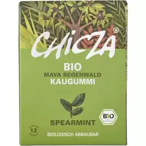 Guma de mestecat cu spearmint bio Chicza