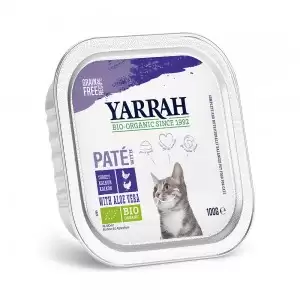 Hrana cu carne pui si curcan pentru pisici Yarrah