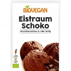 Inghetata de cacao pudra, fara lactoza si gluten bio Biovegan