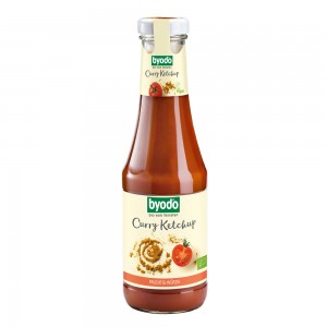 Ketchup curry fara gluten bio Byodo