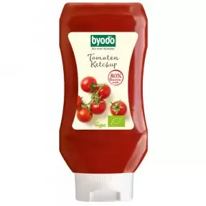 Ketchup de tomate in flacon fara gluten bio Byodo