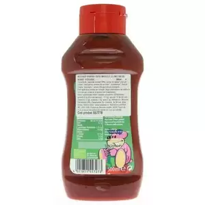 Ketchup pentru copii indulcit cu nectar de agave bio Dennree