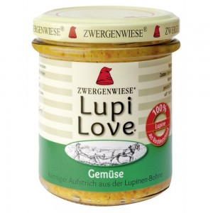 Lupi Love crema tartinabila cu lupin si legume fara gluten bio Zwergenwiese
