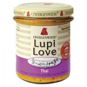 Lupi Love crema tartinabila din lupin - Thai fara gluten bio Zwergenwiese