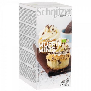 Mini muffins cu Stracciatella fara gluten bio Schnitzer
