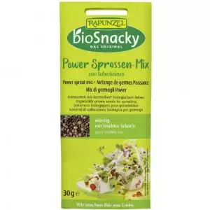 Mix de seminte Power pentru germinat bio BioSnacky Rapunzel