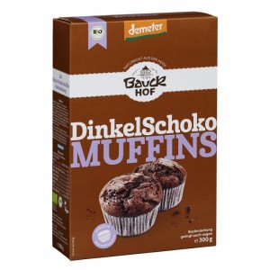 Mix din spelta pentru Muffins cu ciocolata Demeter bio BauckHof