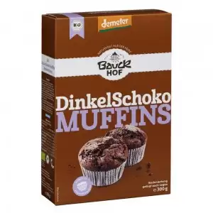Mix din spelta pentru muffins cu ciocolata Demeter bio BauckHof