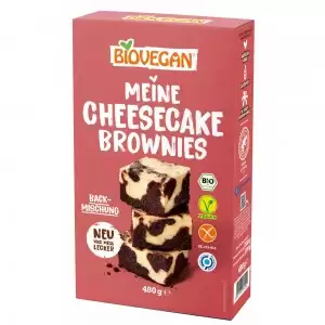 Mix pentru cheesecake brownies, fara gluten bio Biovegan