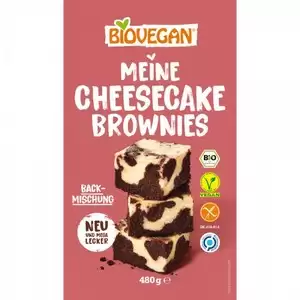 Mix pentru cheesecake brownies, fara gluten bio Biovegan