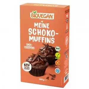 Mix pentru muffins cu ciocolata, fara gluten bio Biovegan