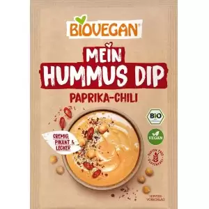 Mix pentru sos humus dip cu ardei si chili, fara gluten bio Biovegan