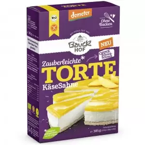 Mix pentru tort cu crema de branza fara gluten bio BauckHof