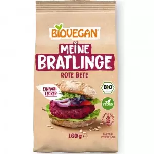 Mix vegan pentru burger cu sfecla rosie fara gluten bio Biovegan