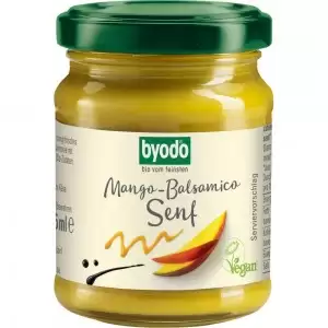 Mustar cu mango si otet balsamic fara gluten bio Byodo