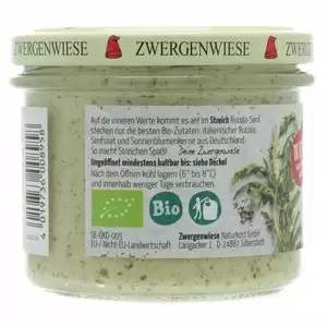 Pate vegetal cu rucola si mustar bio Zwergenwiese