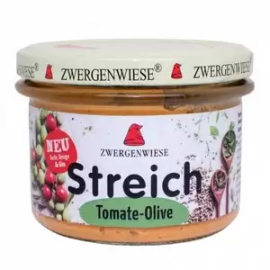 Pate vegetal cu tomate si masline bio Zwergenwiese