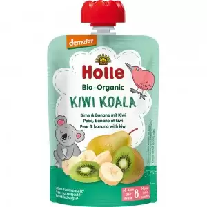 Piure de pere, banane si kiwi pentru copii, +8 luni bio Holle