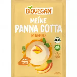 Pudra panna cotta mango fara gluten bio Biovegan