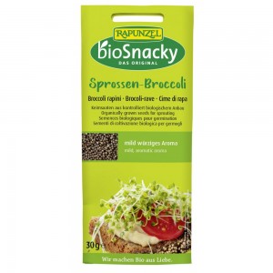 Seminte de broccoli pentru germinat bio BioSnacky Rapunzel