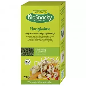 Seminte de fasole mung pentru germinat bio BioSnacky Rapunzel
