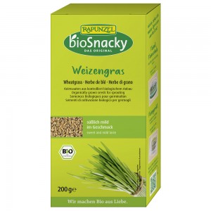 Seminte de iarba de grau pentru germinat bio BioSnacky Rapunzel