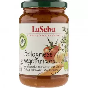 Sos bolognese vegetarian cu seitan bio LaSelva