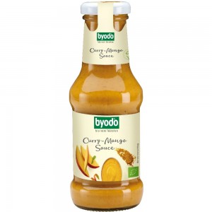 Sos curry cu mango fara gluten bio Byodo