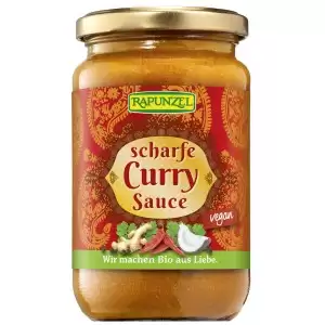 Sos curry iute, vegan bio Rapunzel