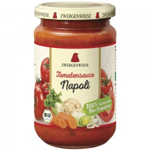 Sos de tomate Napoli fara gluten bio Zwergenwiese
