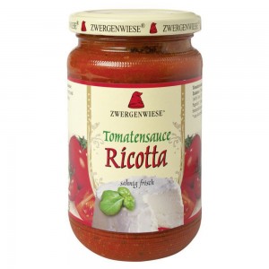 Sos de tomate Ricotta fara gluten bio Zwergenwiese
