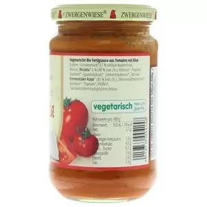 Sos de tomate ricotta fara gluten bio Zwergenwiese
