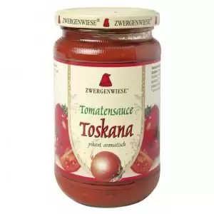 Sos de tomate Toskana picant fara gluten bio Zwergenwiese
