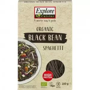 Spaghetti din soia neagra, fara gluten bio Explore Cuisine