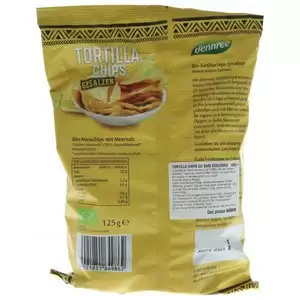 Tortilla chips cu sare bio Dennree