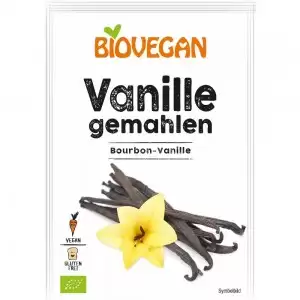 Vanilie Bourbon macinata, fara gluten bio Biovegan