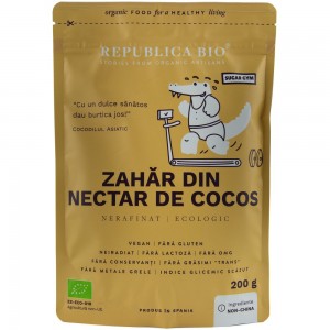 Zahar din nectar de cocos pur bio Republica bio